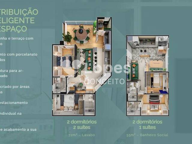 #5548-WFF03 - Apartamento para Venda em Santos - SP - 2