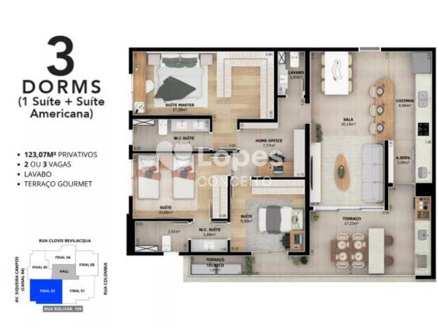 #5928 - Apartamento para Venda em Santos - SP - 1