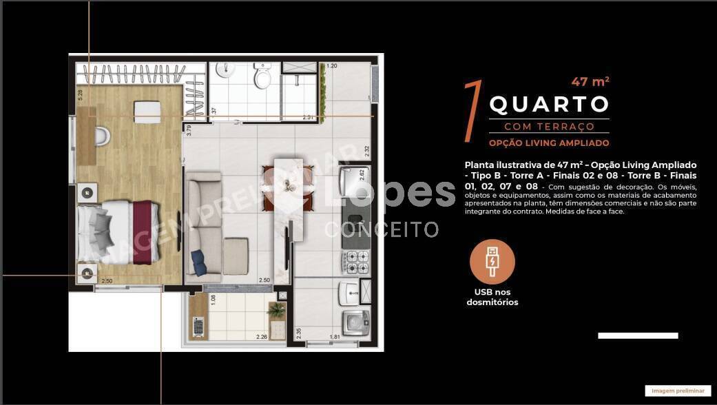 Apartamento, 2 quartos, 55 m² - Foto 17