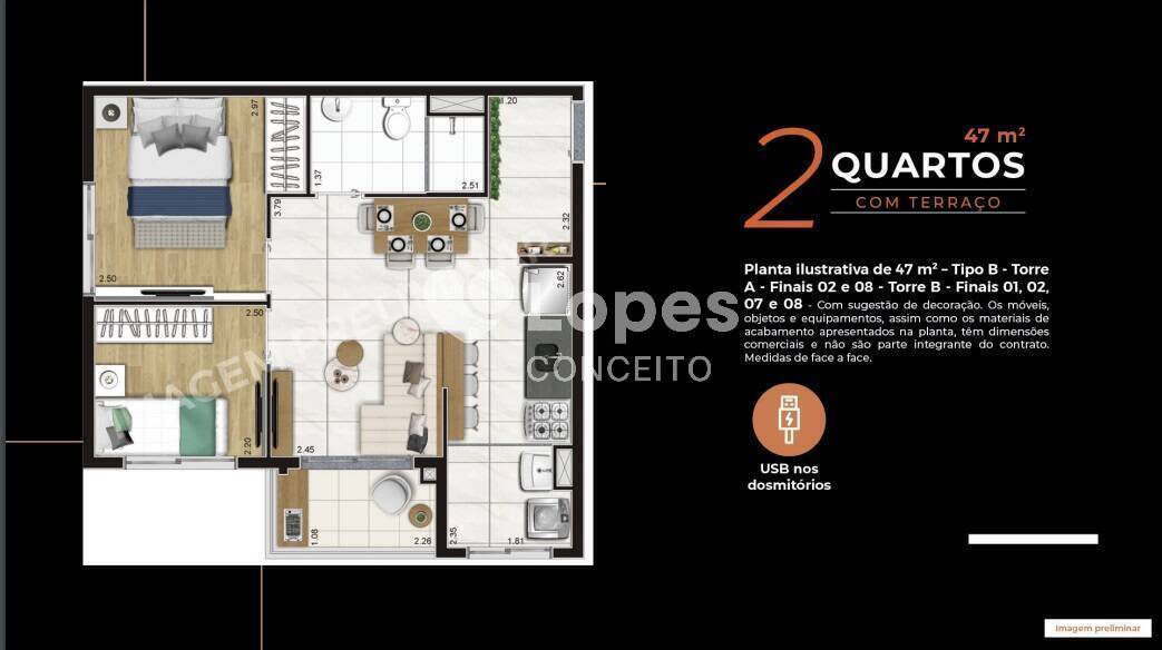 Apartamento, 2 quartos, 55 m² - Foto 18