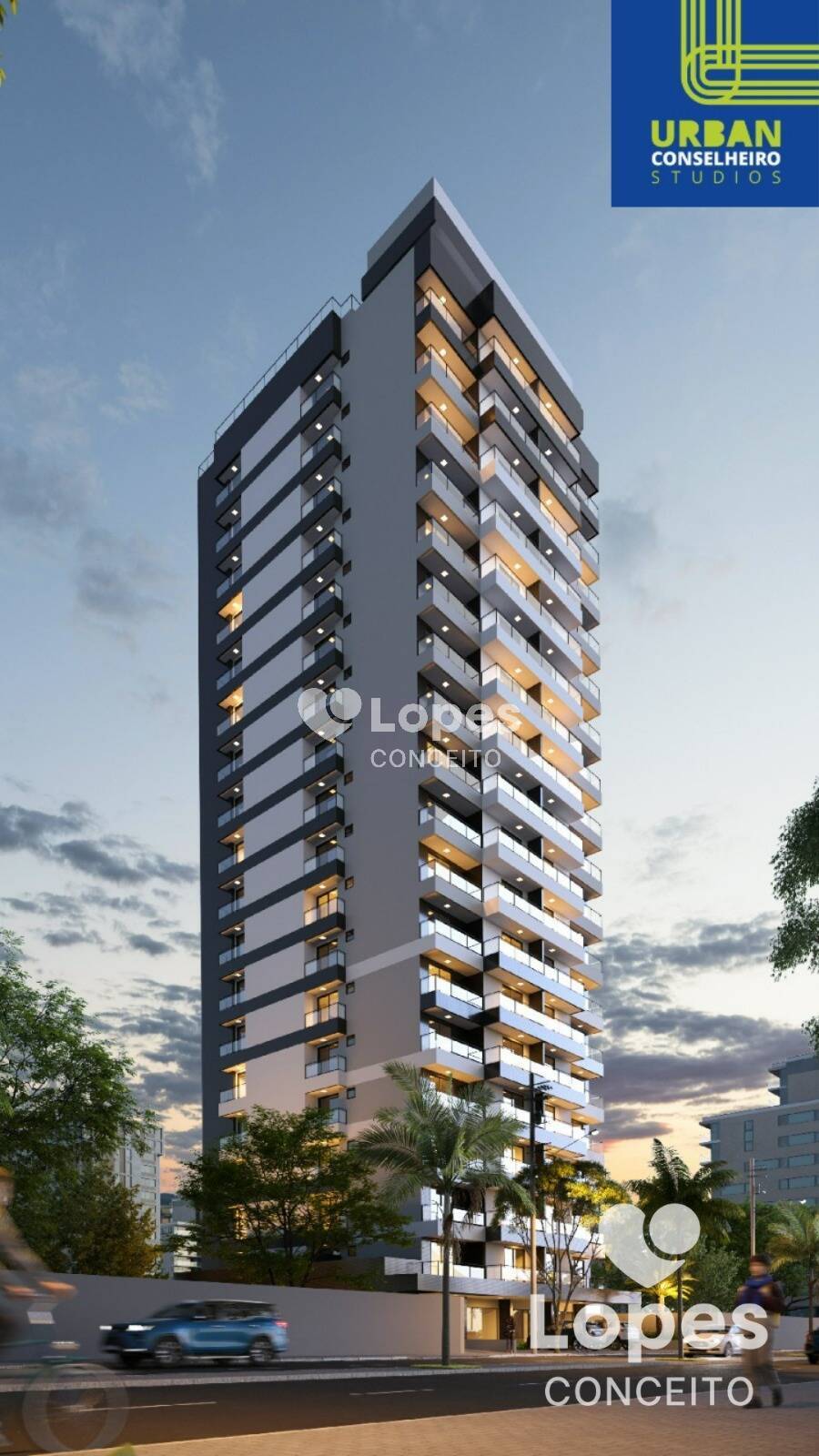 Apartamento à venda com 1 quarto, 29m² - Foto 2