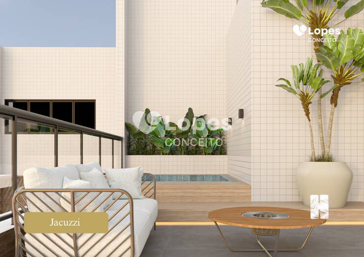 Apartamento à venda com 1 quarto, 45m² - Foto 1