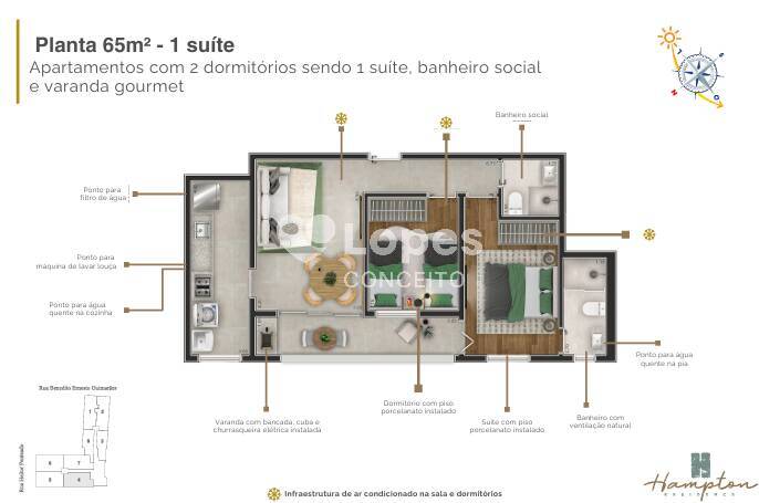Apartamento à venda com 2 quartos, 65m² - Foto 12