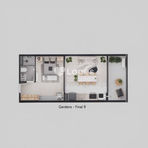 Apartamento, 1 quarto, 35 m² - Foto 21